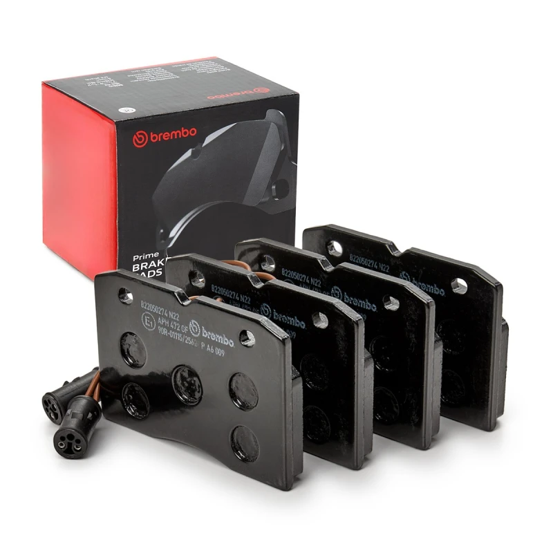 Image of BREMBO Brake pad set BREMBO P A6 009