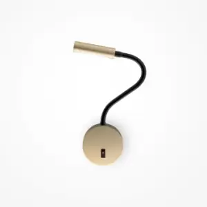 image of Maytoni Stem Reading Light Matt Gold 3000K