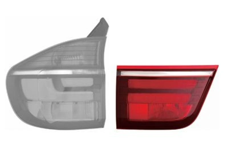 Image of VAN WEZEL 0689923 Rear light Inner Section, with bulb holder, Left Combination Rearlight (391)