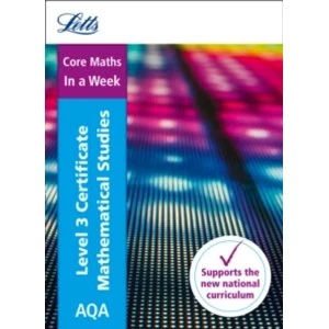 Image of AQA Level 3 Certificate Mathematical Studies: In a Week