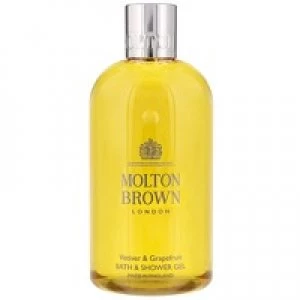 image of Molton Brown Vetiver & Grapefruit Bath & Shower Gel 300ml