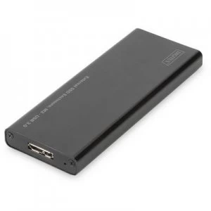 Image of Digitus DA-71111 M.2 hard drive enclosure M.2 2230, M.2 2242, M.2 2280 USB 3.0