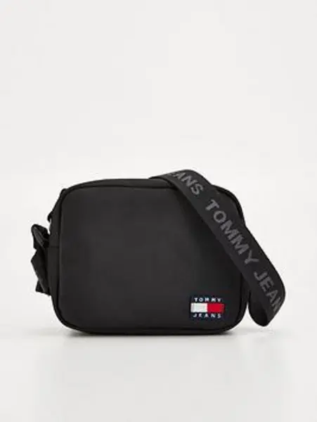 image of Tommy Jeans Essential Crossover Bag - Black