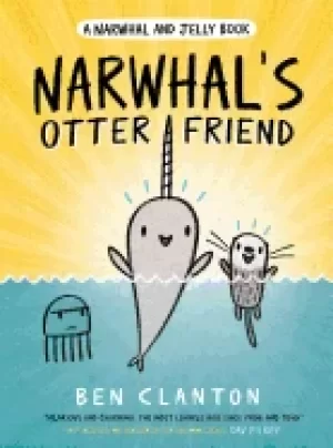 Image of narwhals otter friend