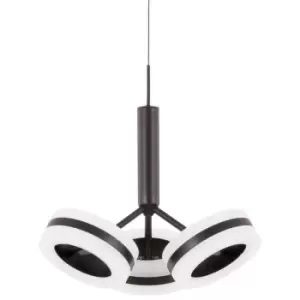 Image of Italux Lighting - Italux Metis - Modern LED Hanging Pendant Bronze, Warm White 3000K 1150lm