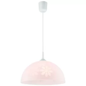 Image of Dome Pendants Ceiling Light White, 1x E27