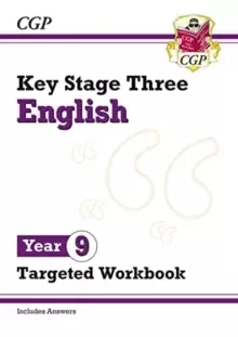 Image of KS3 English Year 9 Targeted Workbook (with answers)