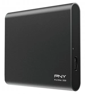Image of PNY Pro Elite 500GB External Portable SSD Drive