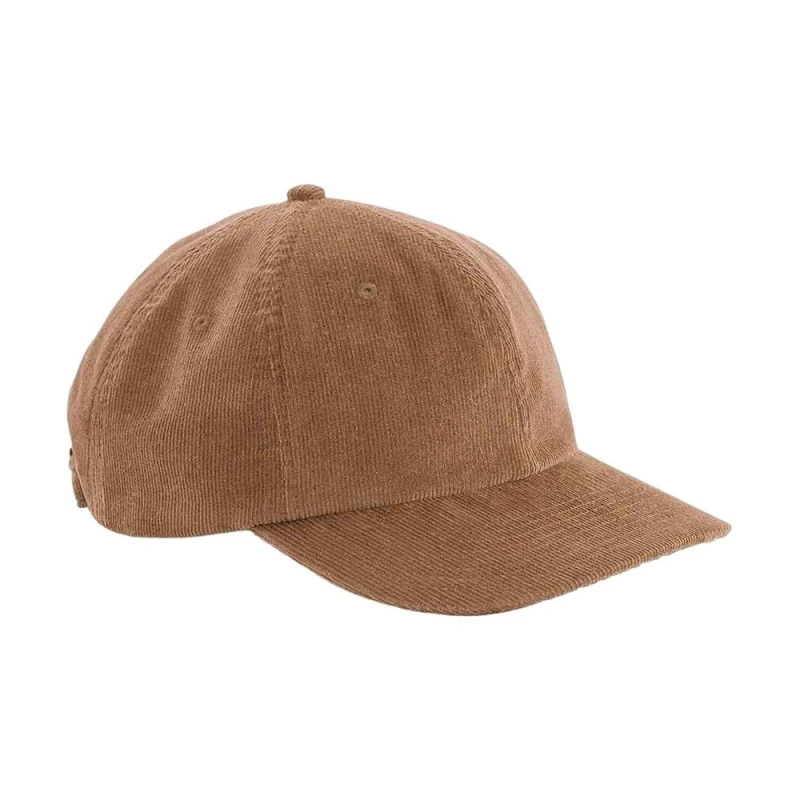 Image of Beechfield Beechfield Men Heritage Cord Cap in Camel Camel One Size Male 5063425915521