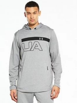 Image of Urban Armor Gear Tech Terry Graphic Hoodie Steel Size M Men