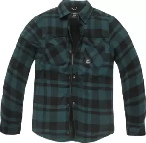 Image of Vintage Industries Darwin shirt jacket Between-seasons Jacket green