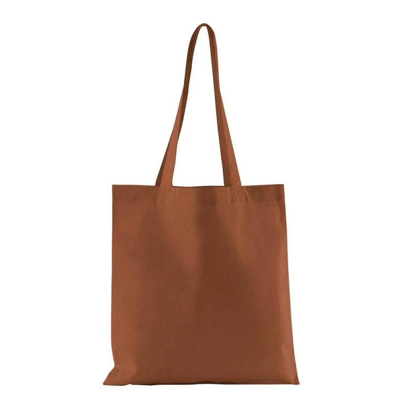 Image of Westford Mill Womens Bag For Life Cotton Tote Bag in Terracotta Terracotta Female One Size