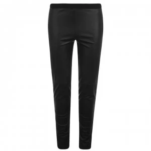 Image of SET Leather Look Leggings - Black 9990