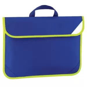 image of Quadra Enhanced-Vis Book Bag - 4 Litres (One Size) (Bright Royal)