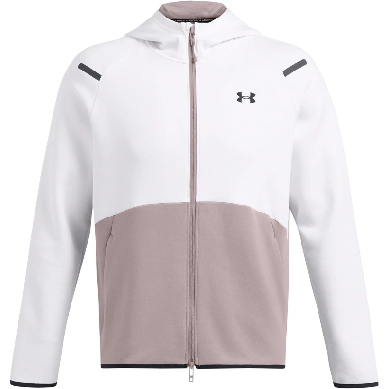 Image of Under Armour Armour Ua Unstoppable Flc Fz HD Eu Hoody Mens - Grey Grey S