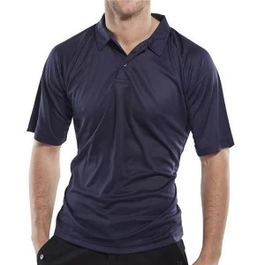 Image of Click Workwear Large Polo Shirt Navy Blue