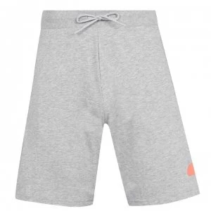 image of adidas Icon Fleece Shorts - MedGrey Heather