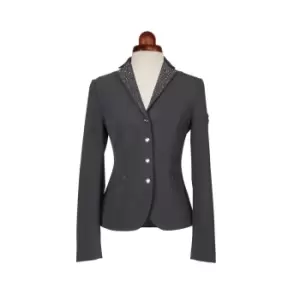 image of Aubrion Womens/Ladies Park Royal Suede Show Jumping Jacket (32) (Black)