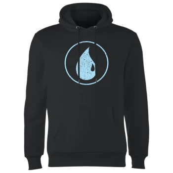 Image of Magic The Gathering Mana Blue Hoodie - Black - S - Black