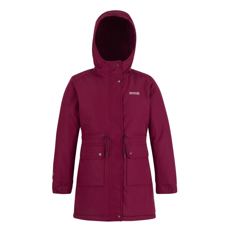 Image of Waterproof jacket for children Regatta Valenta Rouge Unisex 9/10 ans