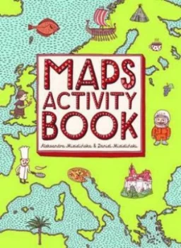 Image of Maps Activity Book by Aleksandra Mizielinska Paperback