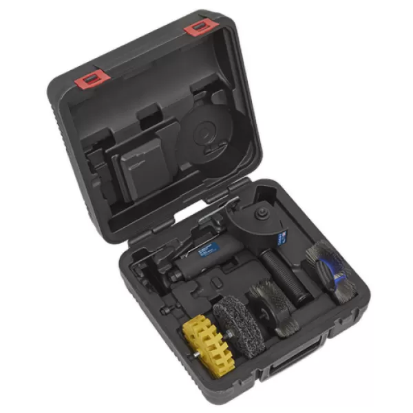 Image of Genuine SEALEY SA695 Smart Eraser Air Tool Kit 4pc