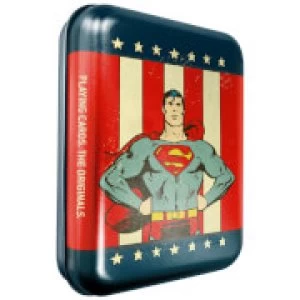 Image of DC Superman Collector Playing Cards & Tin