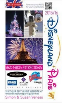 Image of A Brit Guide to Disneyland Paris by Simon Veness Paperback