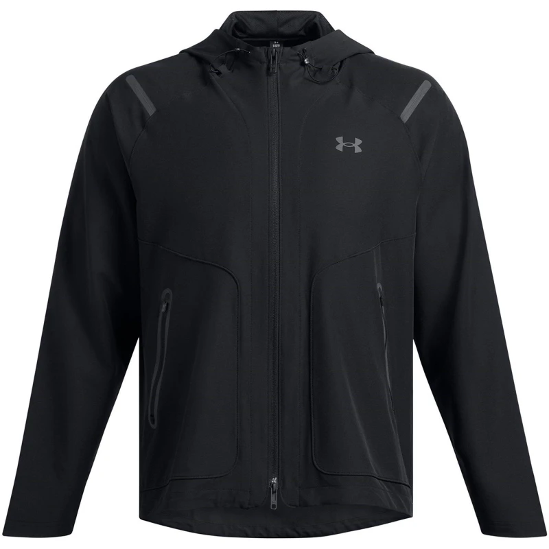 Image of Under Armour Mens Unstoppable Tracksuit Top Black male M