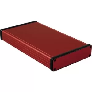 image of Hammond Electronics 1455P2201RD 1455P2201RD Treaded casing 220 x 125 x 30.5 Aluminium Red