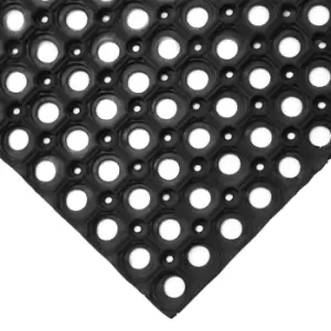 image of Ringmat Black Honeycomb Mat 0.8M X 1.2M