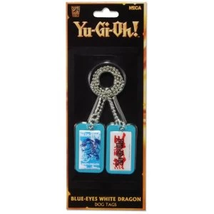 image of Yu Gi Oh Blue Eyes White Dragon Dog Tags