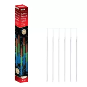 Image of Christmas Workshop 8 Piece 50cm 384 LED Meteor Shower String Lights - Multi