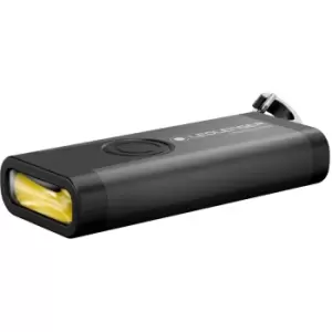 Image of LED Lenser K4R Rechargable Keyring LED Torch Black / Grey