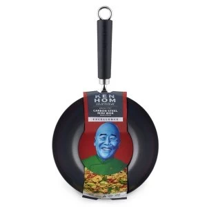 Image of Ken Hom Excellence Non-Stick Mini Wok Carbon Steel Black 20 cm