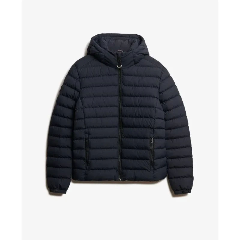 Image of Superdry Down jacket Superdry Bleu Male S