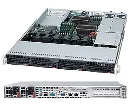 Image of SuperChassis 815TQC-R706WB2 - Rack - Server - Black - Fan fail - HDD - Network - Power - 750 W - 3.5"