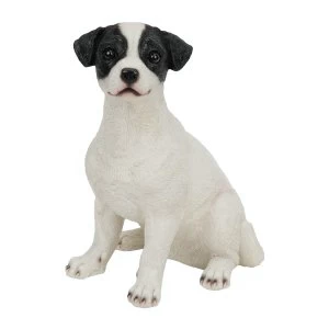Image of Jack Russell Sitting Down Pup Ornament