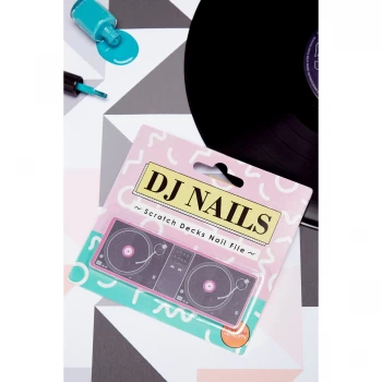 Image of DJ Scratch Decks Nail Files