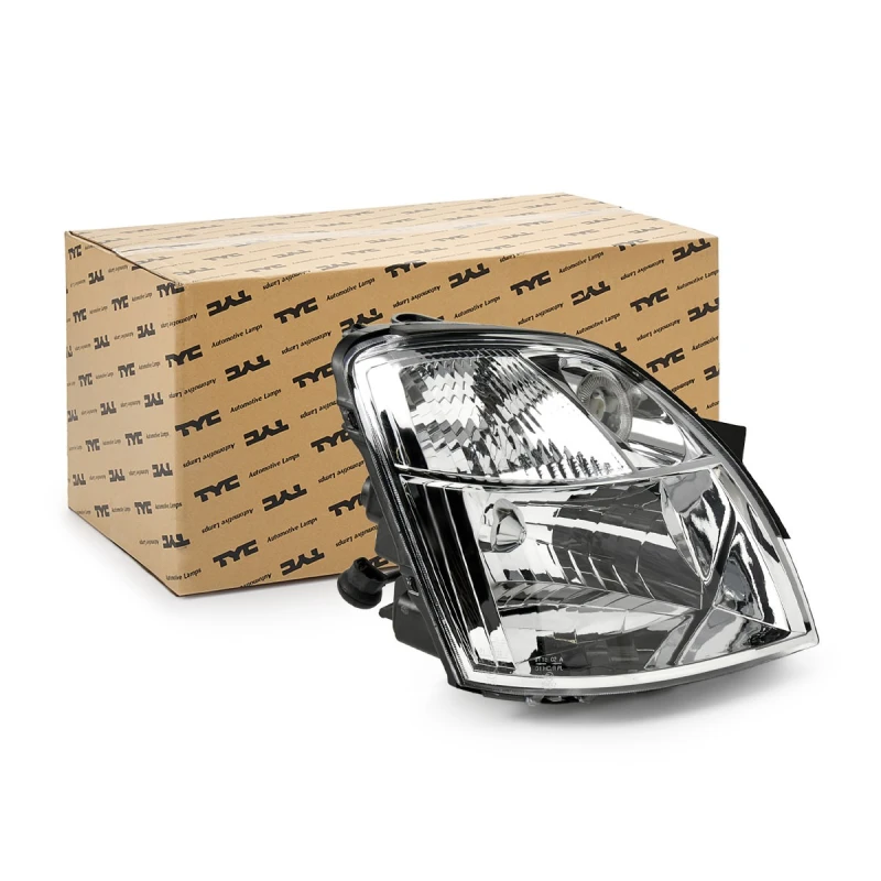 Image of TYC 20-0601-05-2 Headlights H4, with electric motor, Right Headlight (259)