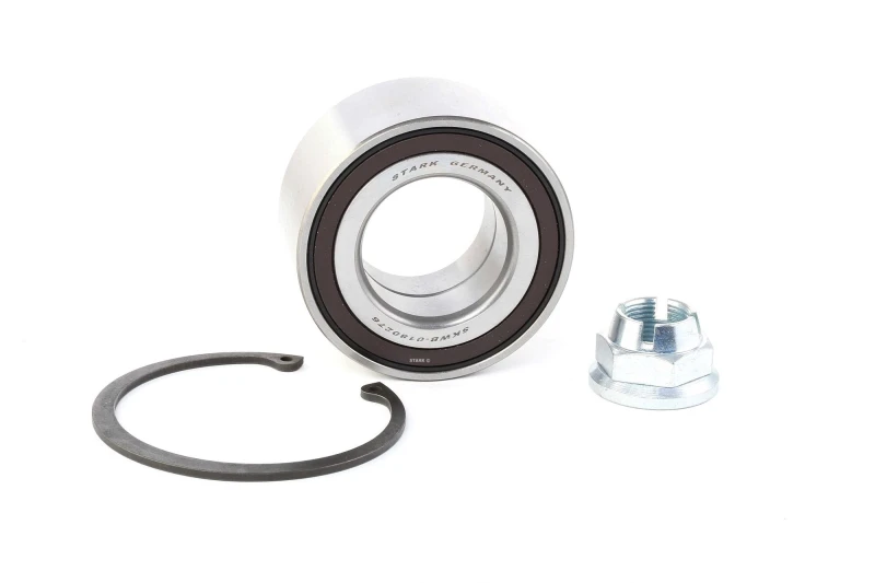 Image of STARK SKWB-0180276 Wheel bearing kit Front axle both sides, with integrated ABS sensor Wheel Bearing Kit (654)