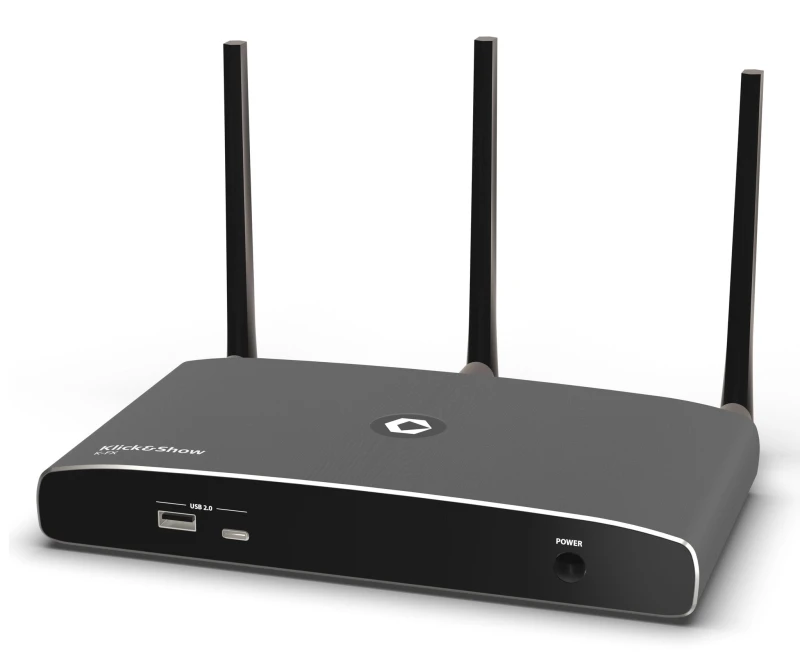 Image of Kindermann Kindermann KLICK & SHOW K-FX Base Unit, Wireless Conferencing System for customized transmitter add-on 7488000340