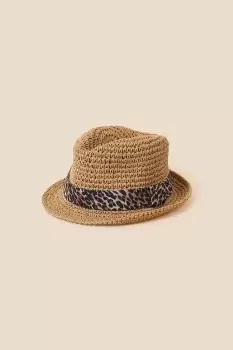 Image of Animal Print Band Trilby