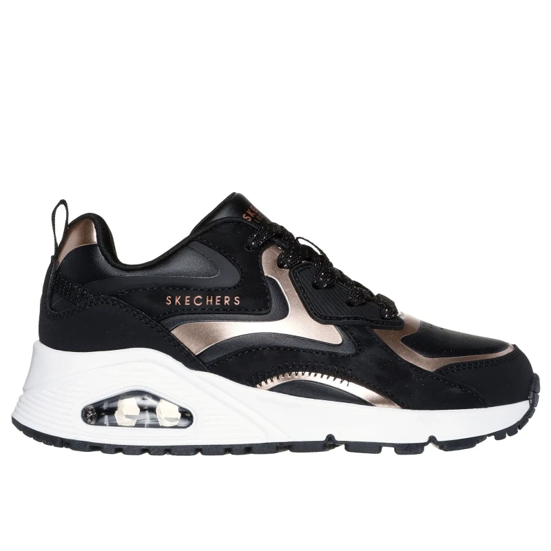 Image of Girl sneakers Skechers Uno Gen1 - Color Surge Noir Female 28