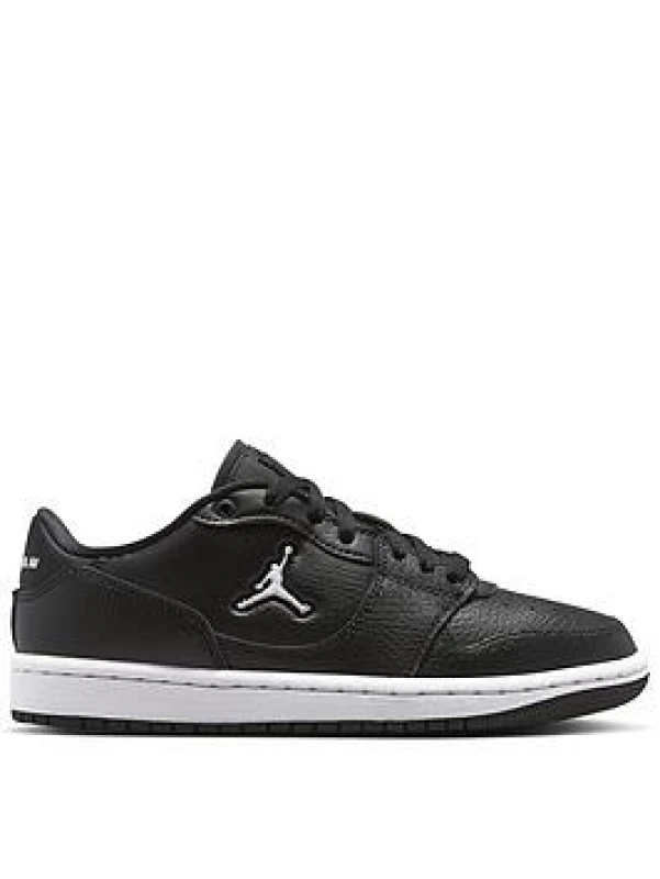 Image of Air Jordan Kids Low-Top Trainers - Black Male 3