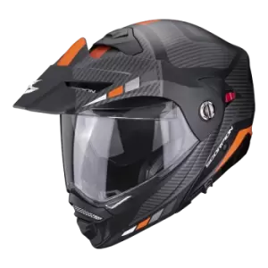 Image of Scorpion Adx-2 Camino Matt Black-Silver-Orange 2XL
