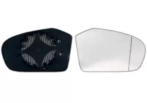 image of ALKAR Wing Mirror Glass 6413557 Side Mirror Glass,Mirror Glass MERCEDES-BENZ,A-Klasse (W169),B-Klasse (W245)