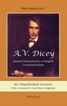 Image of AV Dicey by A. V Dicey