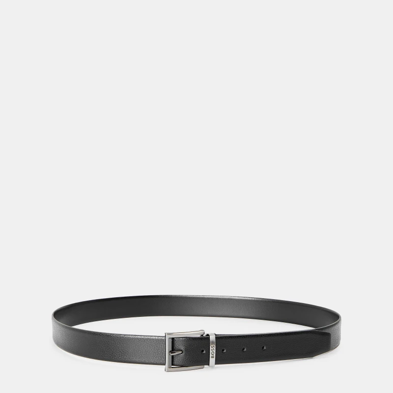 Image of Boss Mens Orencio Leather Belt Black male One Size