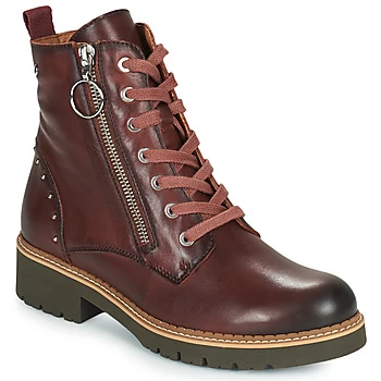 Image of Pikolinos VICAR W0V womens Mid Boots in Brown,4,5,6,6.5,7